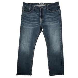 Signature by Levi Strauss S61 Jeans Mens 40x30 Relaxed Fit Blue Denim Pants